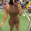 CHOSEN ACTIVE PLAYSUIT (3 Colors) - Mocha