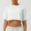 CHOSEN Crop Top - Heather Grey