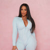 'FUSE' One-Piece Bodysuit - Sky Blue