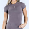 Empire Slate 2-Piece Shorts Set - Slate Grey