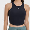 CHOSEN Cool Down Crop Tank - Black