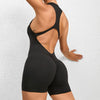 Heat Wave Jumpsuit in Shorts - Black