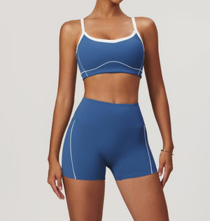 Sunlit Striped Two-Piece Set