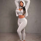 'SHIFT' Cropped Hoodie